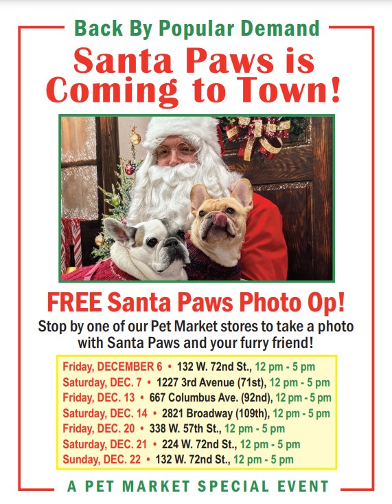 The Pet Market, 1227 3rd Avenue (@71st)